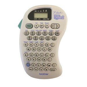 Brother P-Touch Home & Hobby II PT-110 Battery Handheld Labeling System